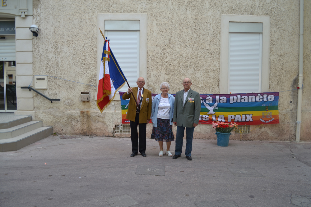 Le Mouvement de la Paix à la commémoration du 8 mai