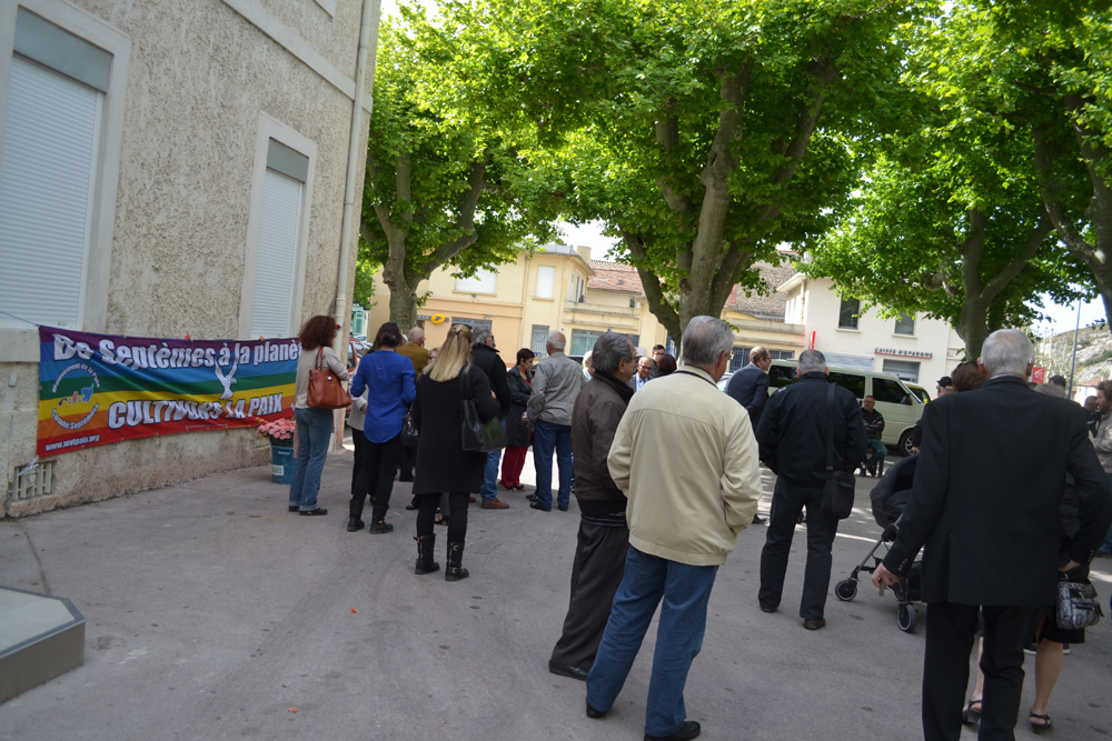 Le Mouvement de la Paix à la commémoration du 8 mai