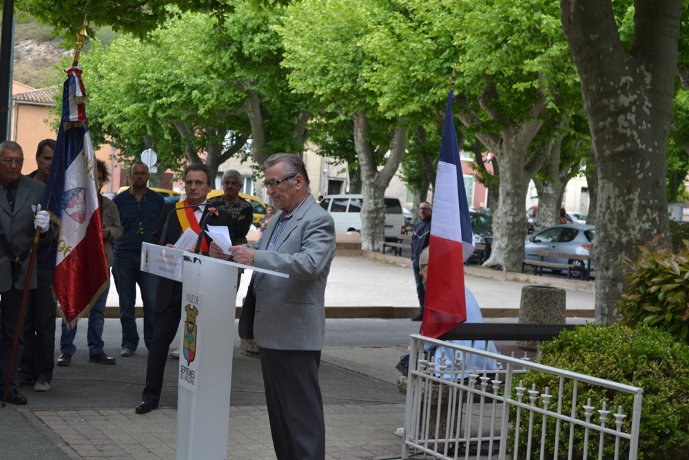 M. André Molino, maire de Septèmes-les-Vallons