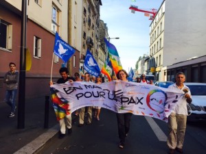 Marche pour la Paix à  Saint-Denis