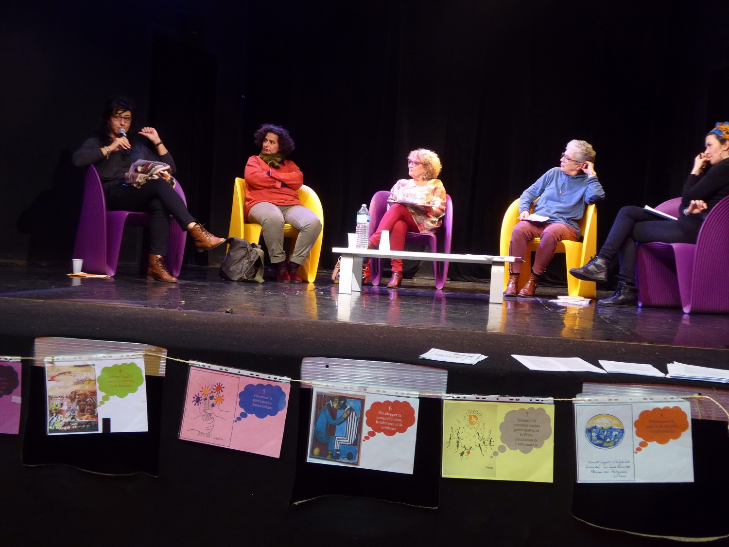 Ines-Benadjaoud-Habiba-Fathi-Edith-Boulanger-Cristina-Padovani-et-Sandra-Roulleau